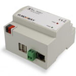 Elmo - Gateway per interfacciamento di centrali antintrusione a sistemi di domotica MODBUS, KNX e SCS.