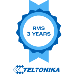 Licenze Piattaforma Teltonika RMS - Pack di 3 anni di Licenza - Monitoraggio remoto dei dispositivi Teltonika - Configurazione remota Router Teltonika - Gestione Telnet / SFTP / SSH / HTTP / HTTPS - 1 La licenza consente la gestione di 1 dispositivo - 3 anni