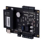 Controller di accesso - Scheda, QR o PIN - Comunicazione TCP/IP - 2 lettori Wiegand - Uscita relè per 1 porta - Software ZKBioCV 5 puertas/5 APP inclusa