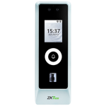 Controllo accessi IP66 - Riconoscimento facciale, impronta digitale e scheda EM/MF - 10.000 impronte | 500.000 registri - 2" TFT | TCP/IP, RS485 e Wiegand - Antivandalo IK07 - Soft. Accessi: ZKBioAccess | ZKBioCV