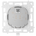 Relè per interruttore intelligente, doppio e commutabile - Senza fili 868 MHz Jeweller - Range di comunicazione fino a 1100 m - Alimentazione 230 V AC 50 Hz - Non è necessario il neutro - Ajax - LightSwitch LightCore (2 Gang/2 way)
