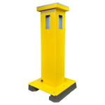 Torre per la protezione perimetrale 360º - Alimentazione solare / Foto-verifica -  Include pannello solare e regolatore MPPT - Base con 2 blocchi antivibrazione  - Connessione per batteria di backup al piombo da 12V - Compatibile con il sistema Ajax