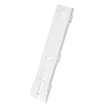 Staffa per rilevatore a tenda - AJ-CURTAINPROTECT-W - Plastica ABS - Colore bianco
