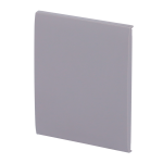 Pannello tattile per interruttore singolo  - Compatibile con AJ-LIGHTCORE-1G / -2W - Retroilluminazione a LED - Pannello tattile centrale senza contatto - Colore grigio - Ajax - LightSwitch CenterButton