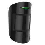 Rilevatore PIR y rottura di vetri - Pet Immunity  / Bidirezionale - Certificato Grado 2 - Senza fili 868 MHz Jeweller - Raggio di rilevamento PIR 12 m - Raggio di rilevamento rottura di vetri 9 m
