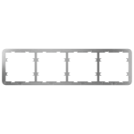 Telaio per quattro interruttori - Compatibile con 2 x AJ-SIDEBUTTON - Compatibile con 2 x AJ-CENTERBUTTON - Ajax - LightSwitch Frame (4 seats)