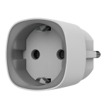 Smart Plug con telecomando - Senza fili 868 MHz Jeweller - Antenna interna portata 1000 m - 230 VAC 50 Hz / Fino a 2.5 kW (11 A) - Misuratore di consumo - Colore bianco