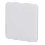 Pannello tattile per l'interruttore della luce - Compatibile con AJ-LIGHTCORE-1G / -2W - Retroilluminazione a LED - Pannello tattile senza contatto - Colore bianco - Ajax - LightSwitch SoloButton