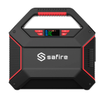 Batteria ricaricabile al litio - Gran capacità 155Wh - 1 uscita AC 220V - 3 uscite 9~12V DC - 4 uscite USB (1 uscita USB C) - Schermo LED
