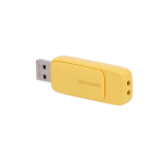 Pendrive USB Hikvision - Capacità 128 GB - Interfaccia USB 3.2 - Velocità massima di lettura/scrittura 120/45 MB/s - Design compatto, color giallo