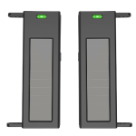 Rivelatore a raggi infrarossi - Completamente wireless | 2 raggi - Portata del segnale fino a 1000m - Distanza max. di rilevamento 60m - Regolazione automatica contro le interferenze - Alimentazione batteria 3.3V interna