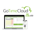 Licenza Cloud di rilevazione presenze - 50 utenti / 50 APP - Cloud a pagamento annuale | Prezzo utente/anno - Monitoraggio da remoto con localizzazione GPS - Generazione ed esportazione di diversi report - Multilingue | Funzioni avanzate