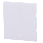 Pannello touch per dimmer - Compatibile con AJ-LIGHTCORE-DIMMER - Retroilluminazione a LED - Pannello tattile centrale senza contatto - Colore bianco - Ajax - LightSwitch CenterButton (Dimmer)