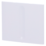 Pannello touch per dimmer - Compatibile con AJ-LIGHTCORE-DIMMER-VERT - Retroilluminazione a LED - Pannello tattile centrale senza contatto - Colore bianco - Ajax - CenterButton (Dimmer) Vertical