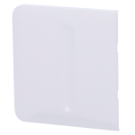 Pannello touch per dimmer - Compatibile con AJ-LIGHTCORE-DIMMER - Retroilluminazione a LED - Pannello tattile laterale senza contatto - Colore bianco - Ajax - LightSwitch SideButton (Dimmer)