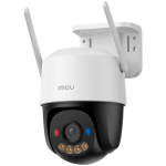 Telecamera Wifi doppia ottica 3K 5 Megapixel - Movimento e Autotracking - Ottica 3.6 mm / IR 30m / Led bianco - Rilevamento di persone - Luci deterrenti rosse e blu - Adatta per esterni IP66