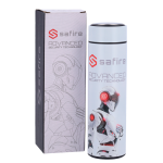 Safire - Bottiglia termica - Colore bianco - Guarnizione - In acciaio inox 304