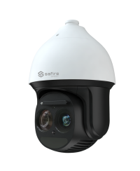 Safire Smart
- Telecamera PTZ IP gamma X1 Intelligenza Artificiale - Risoluzione 4 Megapixel (2560x1440) | WDR 120 dB - Zoom ottico 37X | IR Laser 800m - Autotracking, persona e veicolo | Allarmi - Waterproof IP67 e IK10 | HiPoE(IEEE802.3bt)