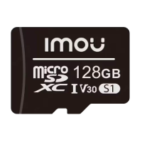 Imou Scheda Micro SD Classe 10 128GB - Compatibile con le telecamere di videosorveglianza - Classe 10 / V30 - Uso in ambienti interni - In plastica - Installazione semplice