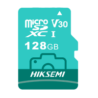 Tarjeta de memoria Hikvision - microSD | Capacidad 128 GB - Clase 10  | Velocidad escritura 70 MB/s - Hasta 300 ciclos de escritura - Formato exFAT - Ideal para móviles, tablets, etc.