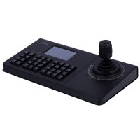 Univisione della tastiera IP - Doppia interfaccia: diretto o rete - Schermo LCD 4" - Interfaccia IP/RS-232/RS-485 - Joystick 4 assi