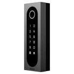 Controllo accessi IK09 - Scheda EM/MF, NFC e PIN | 1 relè - 20.000 utenti | 100.000 registri - Controller integrato | Wiegand 26/34 - Adatto per esterni IP65 | TCP/IP e PoE - Connessione Cloud