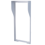 Tettuccio per videocitofono - Specifica per Akuvox AK-R27(8)A - Misure: 287 (I) x 132 (La) x 40 (Lu) mm - Fabbricata in acciaio galvanizzato - Tettuccio antipioggia - Montaggio a incasso