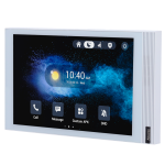 Monitor Android 12.0 per videocitofono - Display IPS di 8" - Audio bidirezionale Crystal Clear | Easy UI - TCP/IP, PoE, SIP standard - Manutenzione Cloud | APP di terze parti - Collegamento monitor e postazione esterna tramite Cloud