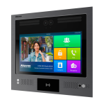 Videocitofono IP antivandalo IK08 - Doppia telecamera 2 Mpx | Audio e video bidirezionale - Riconoscimento facciale, scheda, PIN e QR | 4 relè - Appartamenti | PoE+, LTE, SIP standard - Schermo touch screen IPS da 13" | Manutenzione Cloud - Connessione via Cloud | Uscita 12V