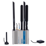 Teltonika Router 4G Industriale - Dual SIM 4G Cat 6 - Wi-Fi 5 - Bluetooth LE 4.0 - Posizionamento GNSS - 4 porte Ethernet RJ45 Gigabit