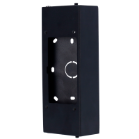 Supporto per videocitofono - Specifico per Akuvox AK-R20B e AK-R20K - Misure: 184 (I) x 83 (La) x 50 (Lu) mm - Fabbricato in acciaio galvanizzato - Montaggio ad incasso ad angolo - Facile installazione