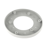 Hikvision - Adattatore  - Staffa a tetto - Per telecamera dome - Lega di alluminio - Colore bianco