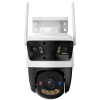 Imou Telecamera Wifi a Tripla Ottica PT 11 MP - AOR (Always On Record) / Algo Play - 5MP+3MP+3MP / IR 30m - Rilevamento di persone e suoni - Audio Bidirezionale / Sirena - Supporta 2 schede microSD (max. 1024GB)