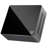 Mini PC Windows - CPU Intel Gemini Lake N4020 - GPU Intel UHD Graphics 600 - RAM 66GB + ROM 128GB SSD | Slot HDD - WiFi 5, Bluetooth 4.2 e RJ45 10/100/1000M - HDMI, VGA e USB 3.0