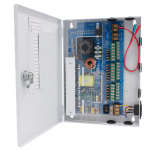 Scatola di distribuzione di alimentazione - Ingresso AC 180 V~246 V - 18 uscite Fuse - Fusibile di protezione ripristinabile - Voltaggio d'uscita 12 V / 250 W - Corpo metallico
