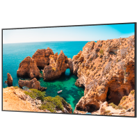 Monitor SAFIRE DLED 75" 4K  - Resolución 3840x2160 - Android 14 - Múltiples entradas / salidas - Uso intensivo 24/7 - Soporte a pared incluido