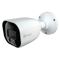 Safire Smart - Cámara Bullet 4 en 1 Gama B1 Económica con  - 3K (5Mpx 16:9) , 1/2.5" CMOS  - Lente 2.8mm | IR 30m y Luz blanca 20m - DWDR, HLC, BLC, AGC - Impermeable IP67