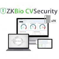 Licenza software per il controllo accessi - Modulo base per il controllo accessi - 75 porte - Utenti, orari e gruppi di accesso - Capacità, anti-passback e collegamenti globali - Compatibile con dispositivi ZKTeco (Push/Pull)