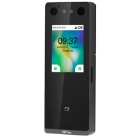 Controllo accessi e presenza IP65 - Riconoscimento Facciale, scheda MF e PIN - 3.000 volti | 150.000 registri - 2.8" TFT touch | IP, WiFi, USB, 485 e Wiegand - Soft. Presenza: ZKBioTime 8 - Soft. Accessi: ZKBioCV
