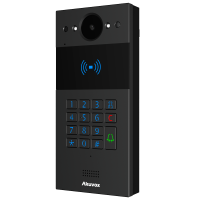 Videocitofono IP da parete - Telecamera 2 Mp | Audio bidirezionale - Apertura con scheda EM/MF, NFC e PIN | 2 relè - Codici temporanei | PoE, SIP standard - Manutenzione Cloud - Collegamento monitor e postazione esterna tramite Cloud