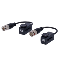 Trasmettitore passivo per doppino intrecciato SAFIRE - Ottimizzato per HDTVI, HDCVI, AHD e CVBS - 1 canale video - Passivo, connettore da 2 pin - Distanza: 150 ~ 450 m - Risoluzione 4K, 4Mpx, 3Mpx, 1080p, 720p