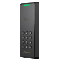 Lettore di accesso - Accesso tramite scheda EM/MF e PIN - indicatore LED e acustico - Wiegand 26/34 | OSDP - Compatibile con i controller Anviz - Adatto per esterni IP65