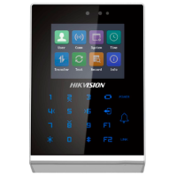 Controllo accessi e presenze - Scheda EM e PIN - 100.000 utenti | 300.000 registri - TCP/IP, WiFi, USB, RS485 e Wiegand - Controller integrato (sensore, pulsante e relè) - iVMS-4200 | Hik-Connect