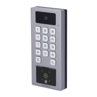 Control de acceso con cámara IP65 IK09 - Tarjeta MF DESFire, QR dinámico y PIN - 10.000 usuarios | 300.000 registros - TCP/IP, WiFi, RS485 y Wiegand - Controladora integrada - iVMS-4200 | Hik-Connect