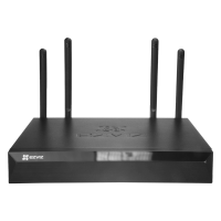 Registratore EZVIZ WiFi NVR - 16 CH video / Compressione H.265 - Risoluzione 5Mpx /200 Mbps - Wifi Dual per telecamere e router - Uscita HDMI e VGA - Ammette 1 hard disk