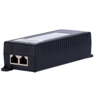 Iniettore PoE - Ingresso/Uscita RJ45 10/100/1000/2500 Mbps - Potenza 60 W - Distanza massima 100 m - PoE/PoE+/Hi-PoE IEEE802.3af/at/bt