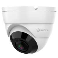 Telecamera Turret Safire Gamma ECO - Uscita 4 in 1 / Risoluzione 2 Mpx (1920x1080) - 1/2.9" CMOS - Ottica 1.8 mm (180º) - IR Matrix LED Portata 20 m - Waterproof IP67