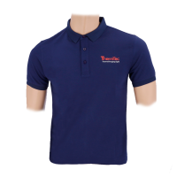 ThermTec - Polo taglia L - Colore blu marino