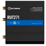 Teltonika Router Redcap 5G Industriale - 2 porte Ethernet RJ45 Fast Ethernet - Redcap 5G fino a 223Mbps - 1x Ingresso/Uscita Digitale - Wi-Fi 802.11b/g/n 2.4GHz - Alloggiamento in Alluminio