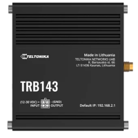 Teltonika Gateway 4G Industrial - 4G Cat 4 / 3G / 2G - Porta Ethernet RJ45 10/100/1000Mbps - Ingresso M-BUS - Design compatto - Connettore Micro USB